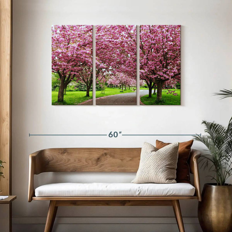 Chemin de jardin Harnek Cherry Blossom, H 28 po x l 45 po