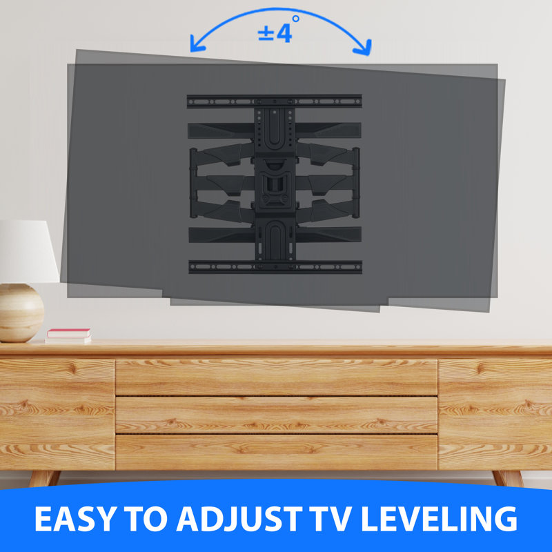 Universal Heavy-Duty Steel Full-Motion TV Wall Mount 42"-70"