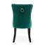 Chaises de salle à manger de style moderne américain en velours, avec une apparence ferme et élégante, siège rembourré à 2 cadres Sw2001gn,-812065621