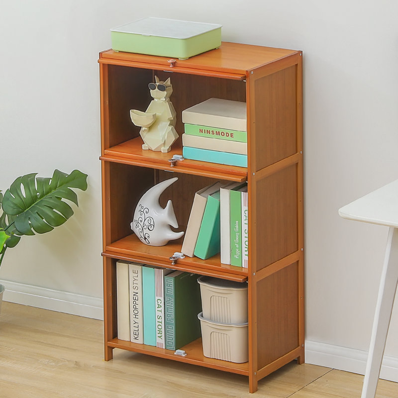 Bibliothèque de rangement Kathaline, (3 tablettes) H 41,7 po x l 23,2 po x P 12,6 po