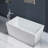 43.3'' x 27.5'' Freestanding Soaking Acrylic Bathtub