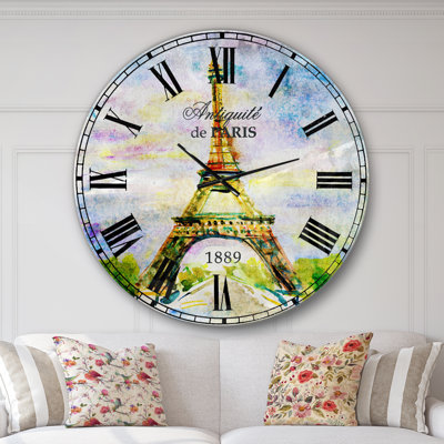 Horloge murale 23 "Swigart Farmhouse