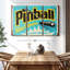 «Pinball Machine Game Room» sur toile-576603809