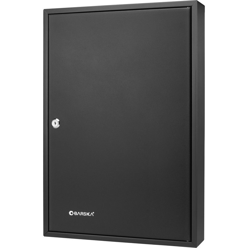100 KEY ADJUSTABLE LOCK BOX W/ KEY BLACK