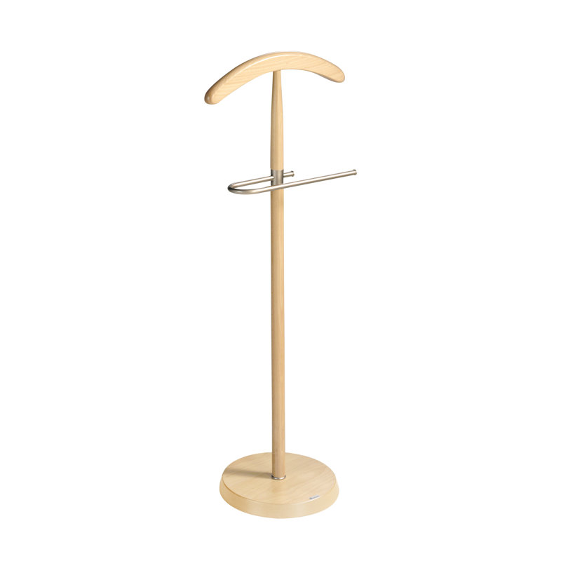 Newlon Freestanding Valet Stand, Natural