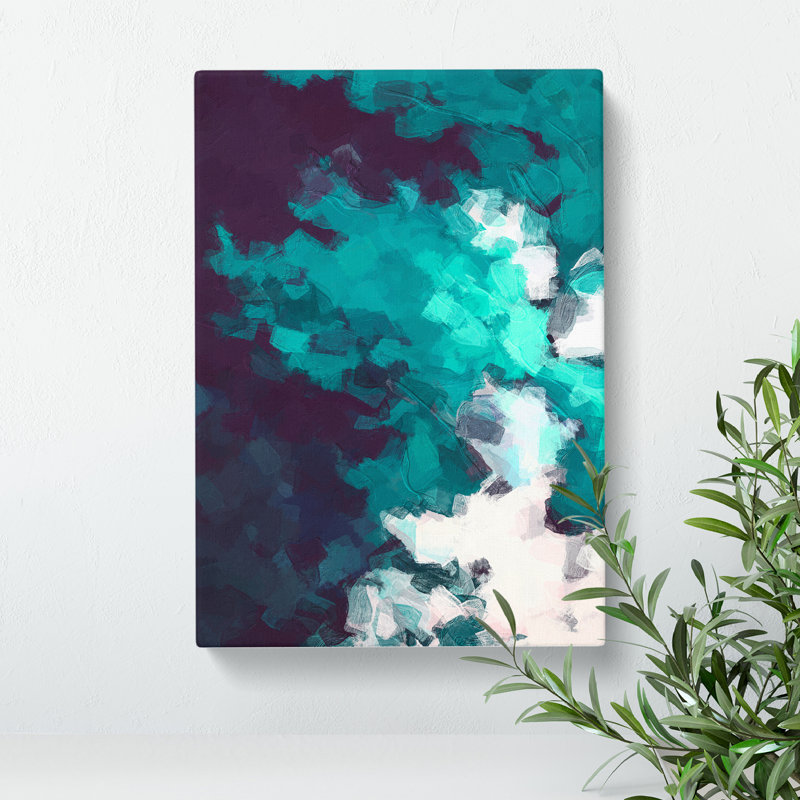XC1022-4578X The Maze Abstract - Wrapped Canvas Print, 76cm H x 50cm W x 3cm D