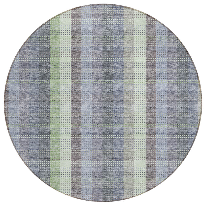 Tapis rond 8 po