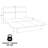 Zen Alpha Bedroom - Platform Bed with Headboard and 1 or 2 Nightstands – Easy Assembly, No Box Spring Required-1454623511-1465007865-1454623510