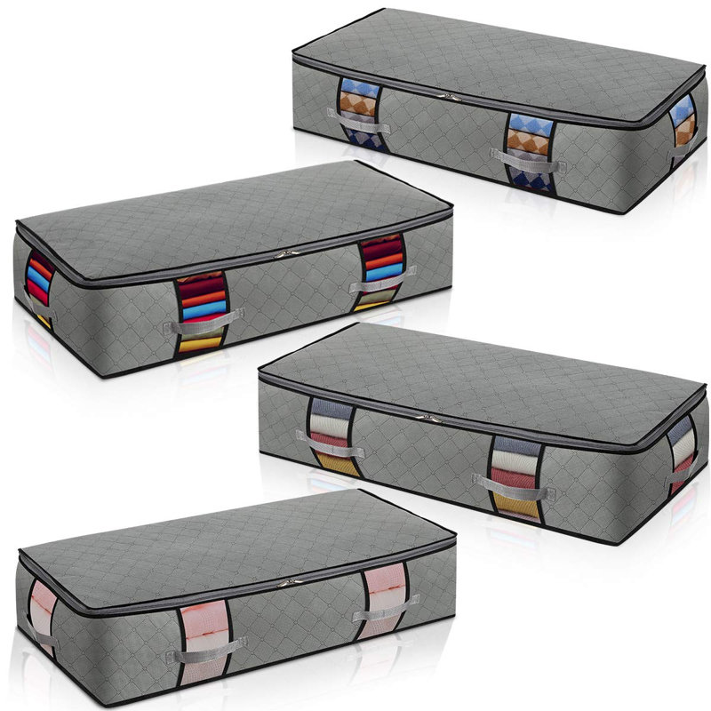 Ensemble de 4 sacs de rangement en tissu Latitude Run®