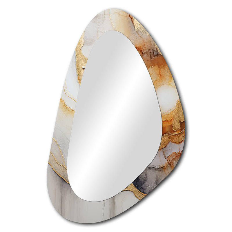 Grand miroir mural Margene - Stone Geode
