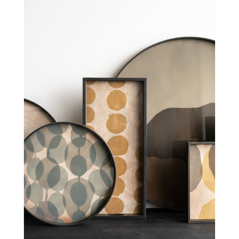 Translucent Silhouettes Decorative Tray