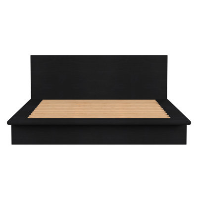 Soleil Wood Low Profile Platform Bed