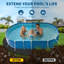 Heavy Duty Geotextile Pool Liner Pad for Above Ground Swimming Pools – Durable, Non-Woven, Puncture & Weed Resistant, Eco-Friendly, Liner Life Extender – Shape: Oval, Size: 18x34Ft