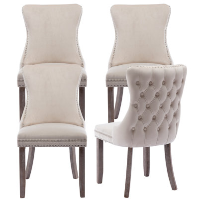 Chaise parsons rembourrée Seita