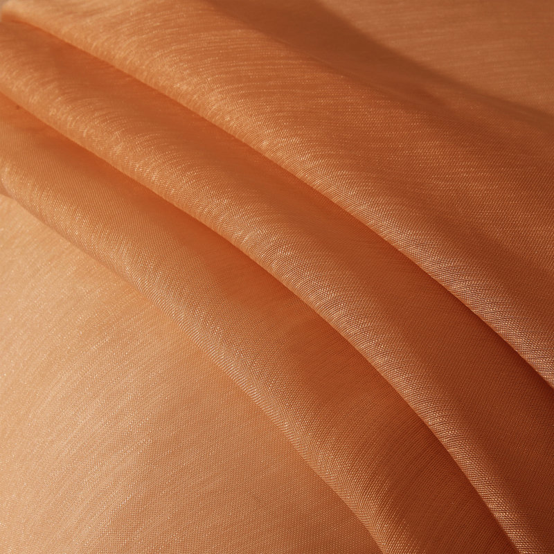 Gwenith Sheer Curtain Pair, Spice