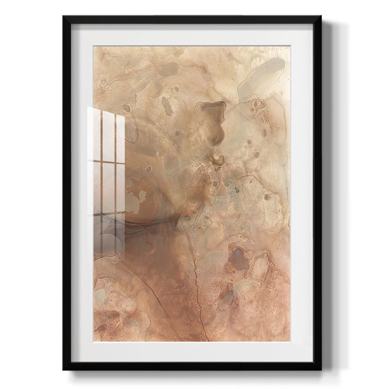 Sea Change I Framed Print, White, Black Framed Paper