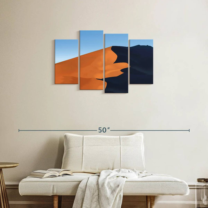 Alvord Shadowed Sand Dune, 22" H x 36" W