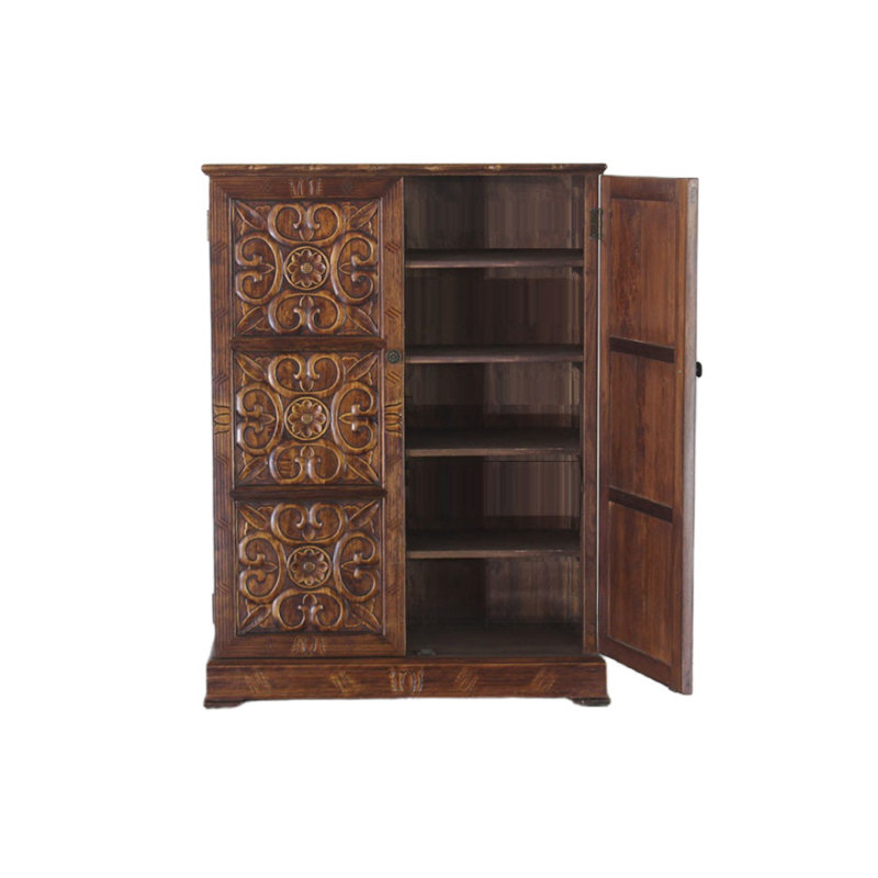 Solid Wood Accent Cabinet