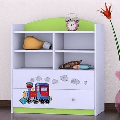 Cassandra 96cm H X 86cm W Transportation Kids Cube