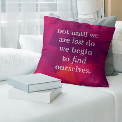 Coussin artificiel «Faux Gemstone Find Yourself»