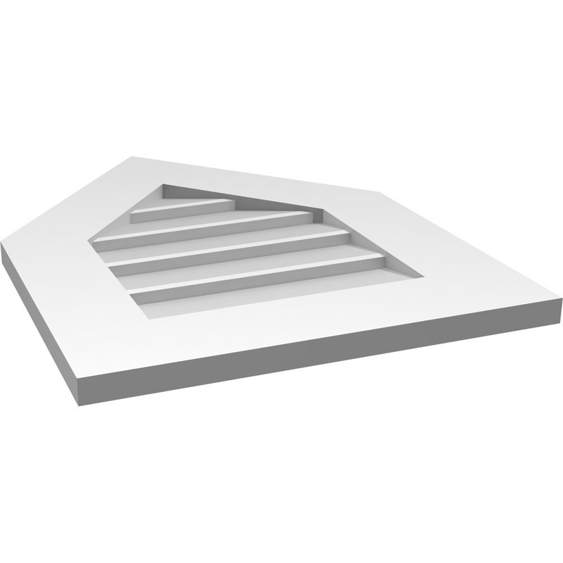 Ventilateur à pignon en uréthane non-fonctionnel Signature, H 24 po x l 18 po x P 1 po