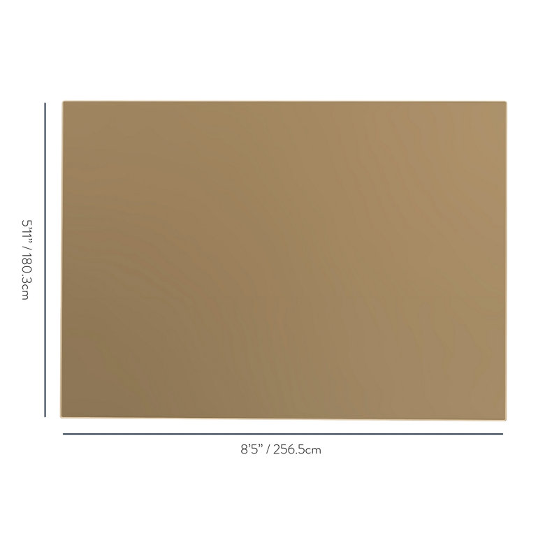 Brown Solid - Rectangle Small