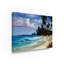 Fikes «Tropical Beach», reproduction de peinture à l'huile sur toile tendue-25331552