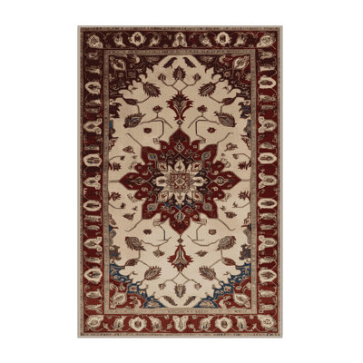 Tapis brun lavable à la machine
