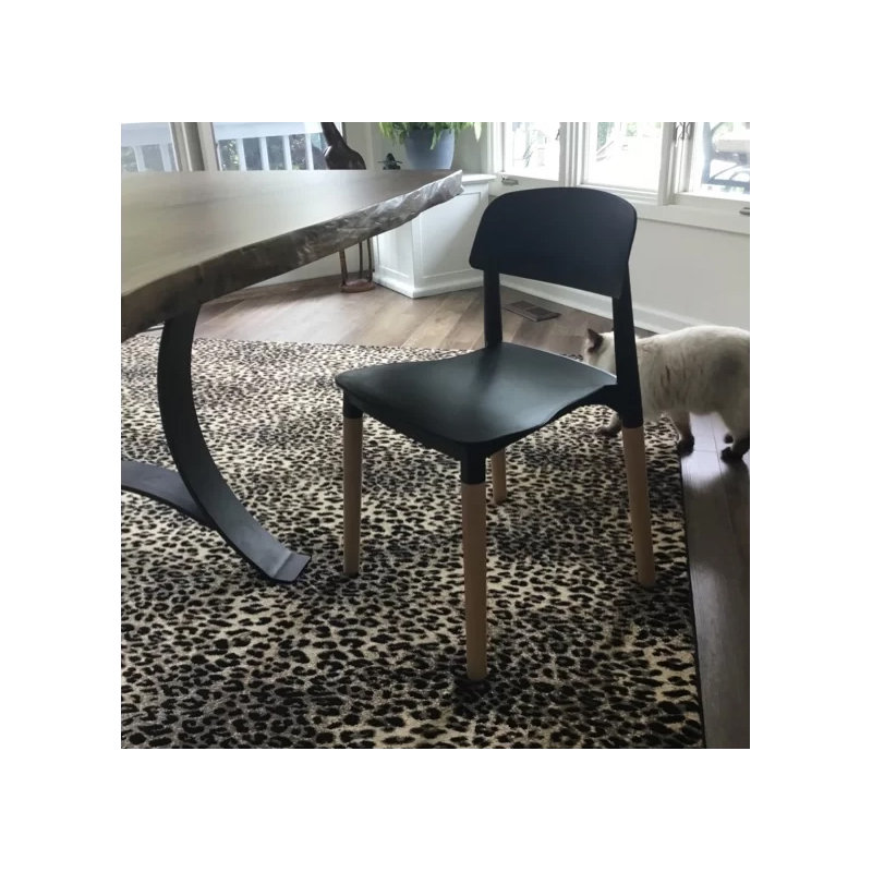 Jago 17.7'' H Side Chair, 2, Black
