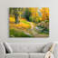 Landscape, Refreshments on the Mountain Path by Adriano Galasso - Wrapped Canvas Art Prints-308440593