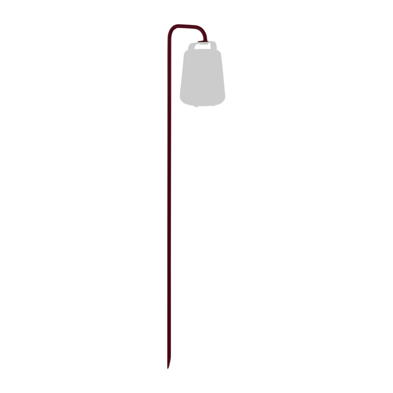 Balad Lantern Post, Black Cherry
