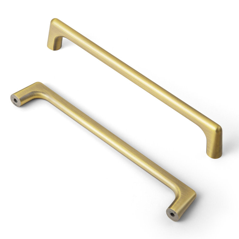 Ensemble de poignées de barre, Laiton bronze, 6.3"