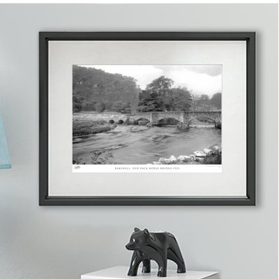Bakewell, Old Pack Horse Bridge 1923 - Single Picture Frame Print