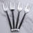 Shirleyan Inox Artisans Twig Pastry Forks 4 Pc. Set