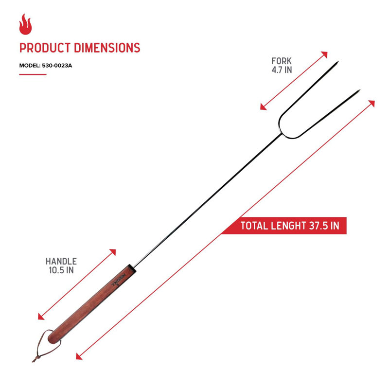 Nexgrill 37" Dual Fork Roasting Stick
