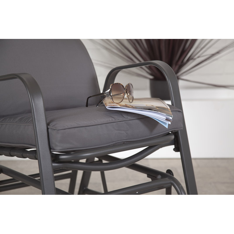 Powder Coated Steel Outdoor Glider