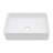 19.63"x13.69" White Ceramic Rectangular Vessel Bathroom Sink