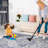 Stylish Medium Pile Area Rug - Stain Resistant, Kid & Pet Friendly For Multi-room Use