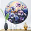 Crystalynn - Horloge murale florale-697410951