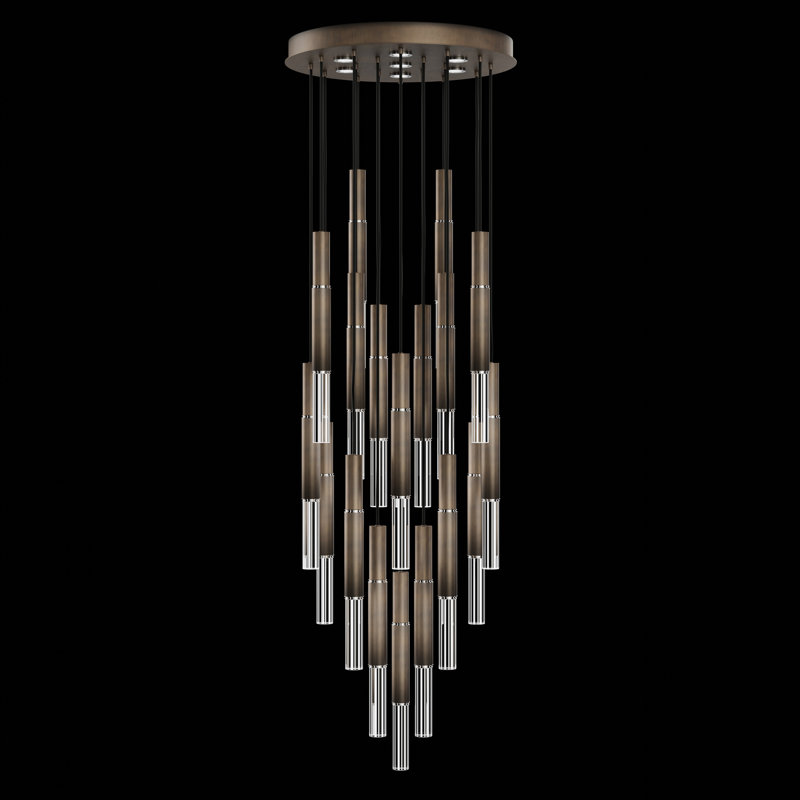 Antonia 25 - Light LED Pendant, Standard Bronze/Nickel
