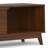 Lennon 72"W Solid Wood Mid-Century Modern Low TV Stand for TVs up to 80" with 2 Sliding Doors and Adjustable Shelf-109702813