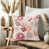 Motif floral rose sélectionné