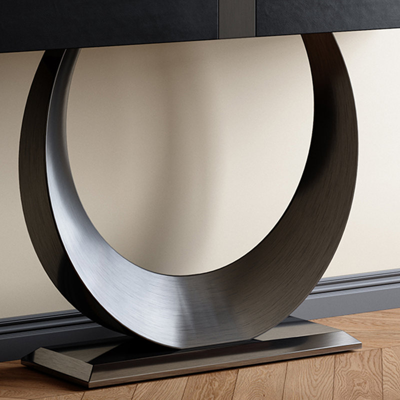 Console rétro de style français, H 35 po x l 47,2 po x P 13,8 po