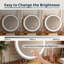 19 po X P 19 po Miroir de maquillage de salle de bain H Round-1986985990