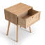 Timothy 40cm W Solid + Manufactured Wood Bedside Table-1937615748