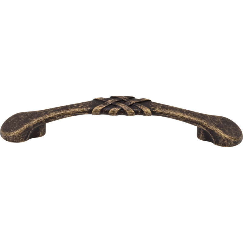 Celtic 3 3/4" Center Arch Pull Multipack, Weathered Brass