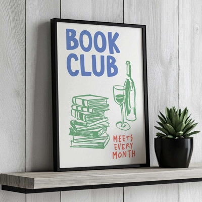 Book Club by Garima Dhawan Art Print