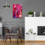 Bungalow rose «Pink Elephant» par Richard Wallich, art mural en verre acrylique-1118873505