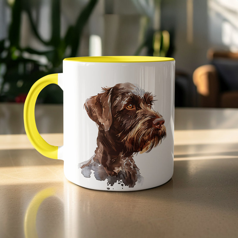Mug, 3, Yellow