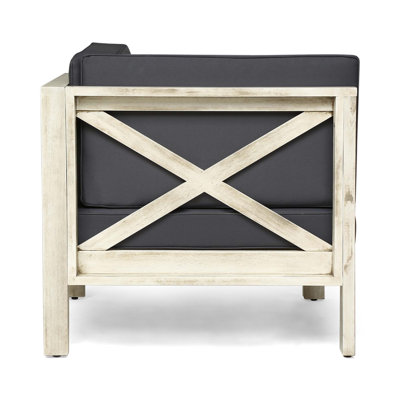 Fauteuil à dossier en X Brava1
